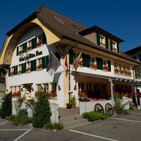 Hotel Gasthof Zum Wilden Mann Aarwangen Exterior foto